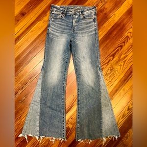 NWOT AE Festival Flare Jeans
